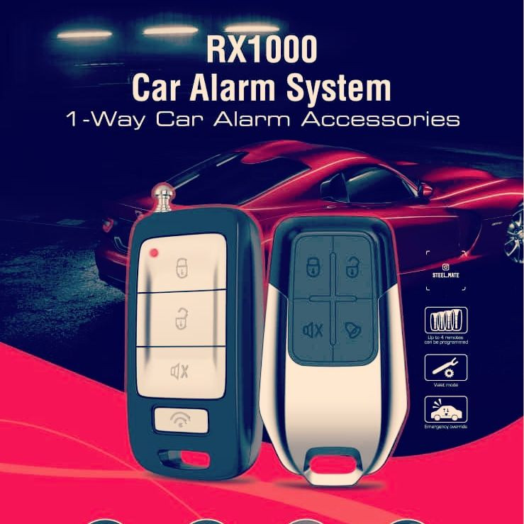 دزدگیر معمولی استیل میت برند REDBAT مدل RX1000