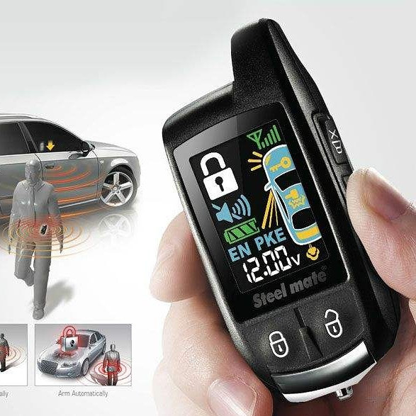 دزدگیر تصویری خودرو استیل میت مدل 888E