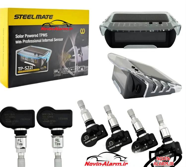 سنسور باد لاستیک Tpms استیل میت مدل TP-S221